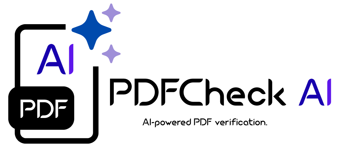 PDFCHECK AI - An AI-powered application for PDF analysis and data extraction